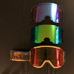 Smith Squad Goggles plus 2 spare lenses
